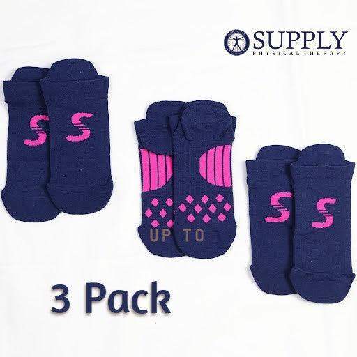 3-Pack Premium Plantar Fasciitis Compressions Socks with Advanced Arch Support (Pack of 3 Pairs) - Supply DME