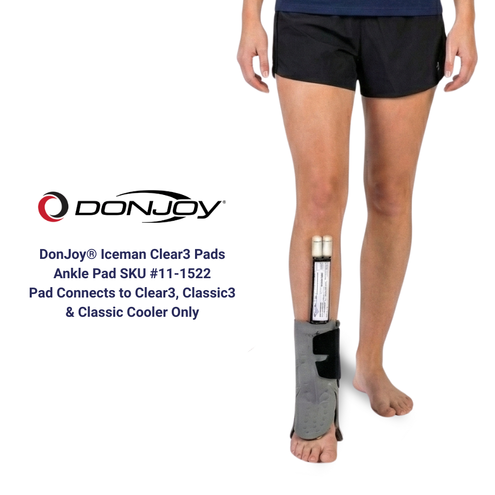 Donjoy® Iceman Clear3 w/ Wrap-On Pads
