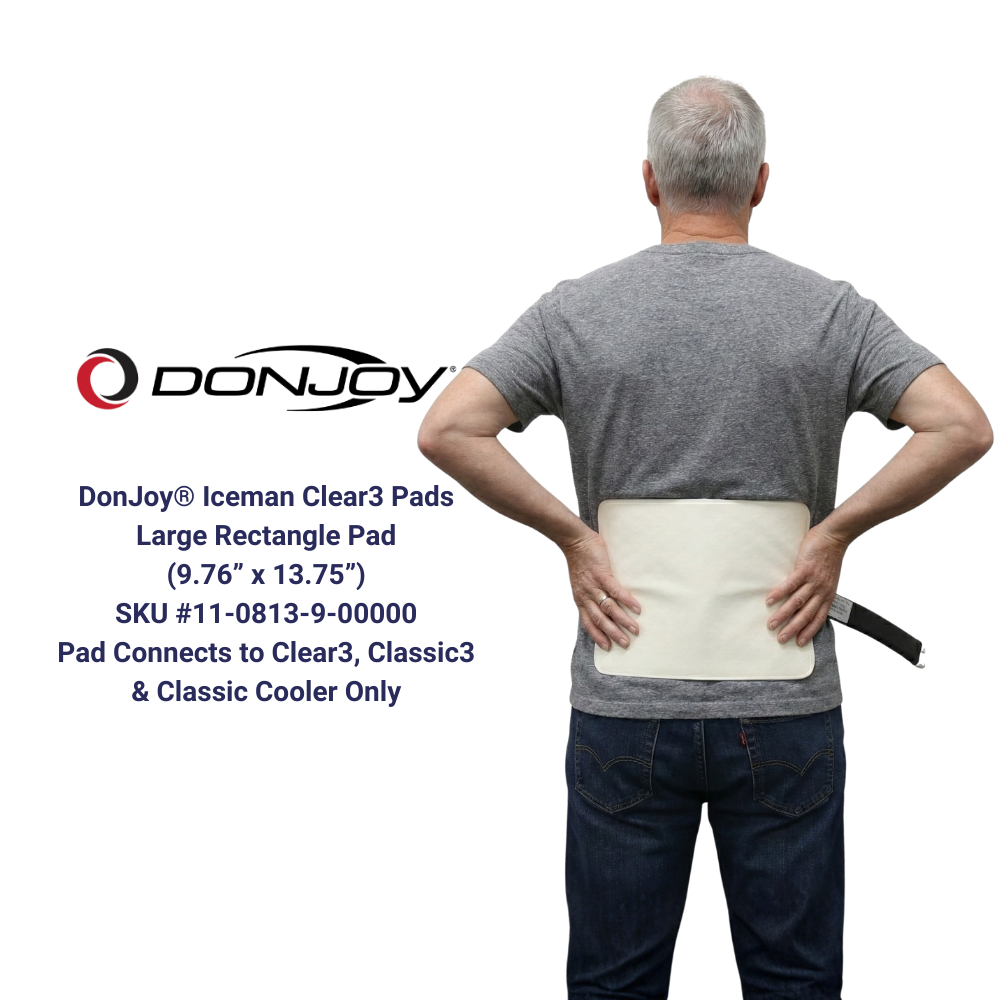 Donjoy® Iceman Clear3 w/ Wrap-On Pads