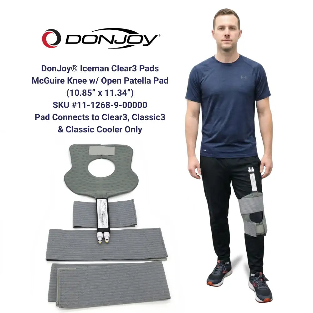 Clear3McGuireKneewOpenPatellaPadDimension_dae34ab5-10f6-437b-b914-e907541f1f09 - Omni Ice