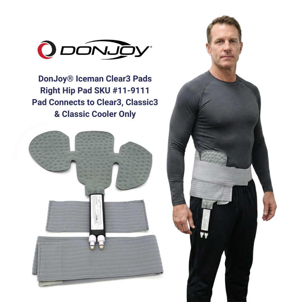 Donjoy® Iceman Clear3 Wrap-On Replacement Pads