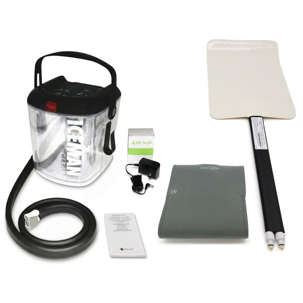 Donjoy® Iceman Clear3 w/ Wrap-On Pads
