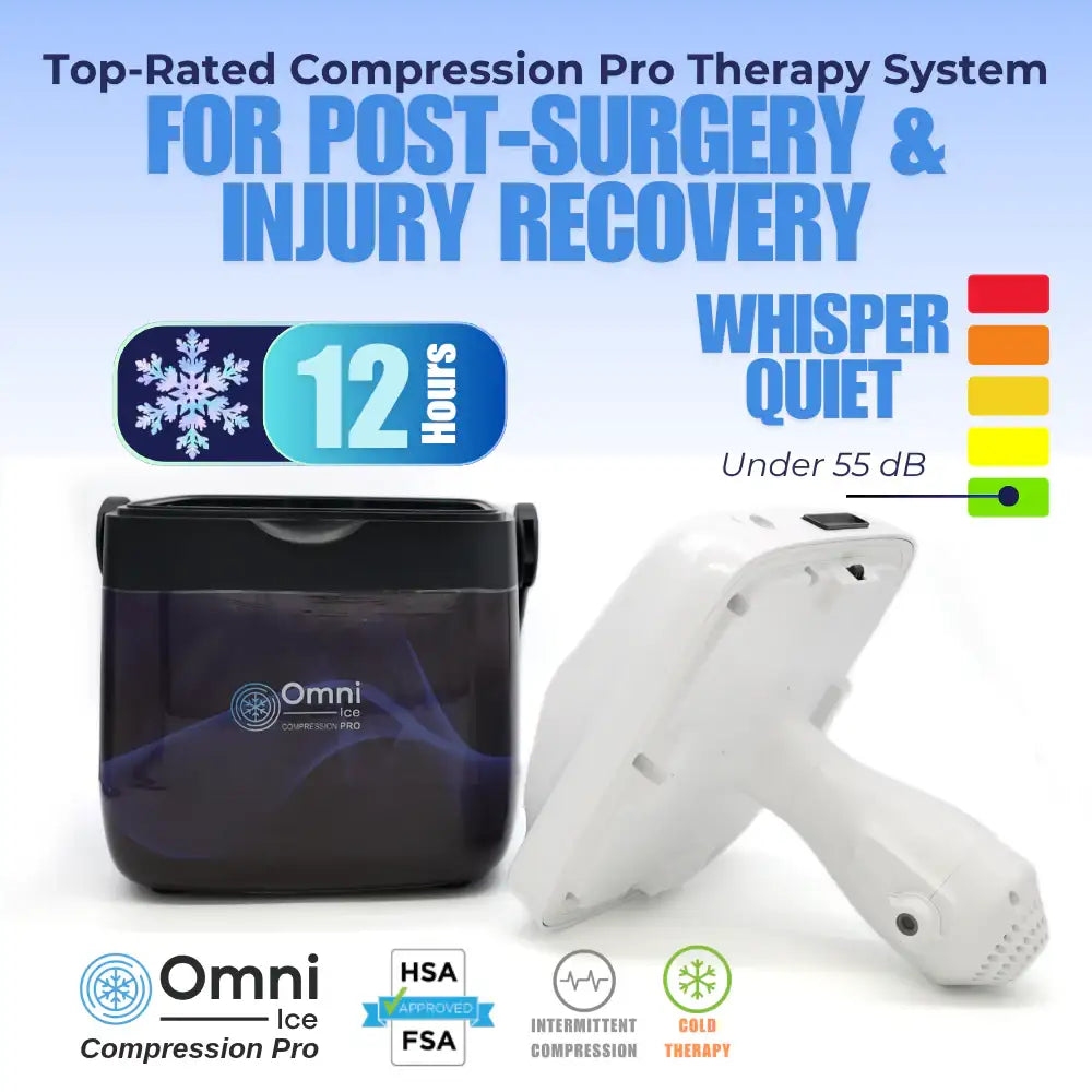 Omni Ice™ Compression Pro Cold Therapy Cooler & Pad - Omni Ice