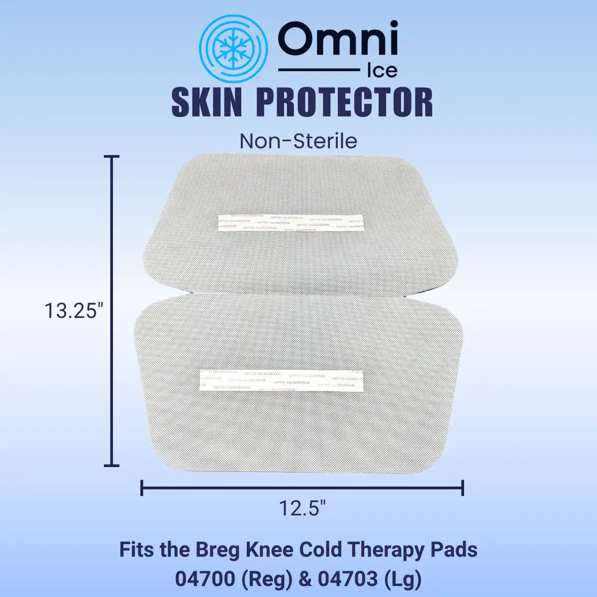 Breg Knee Universal Non-Sterile Skin Barriers by Omni Ice - Omni Ice