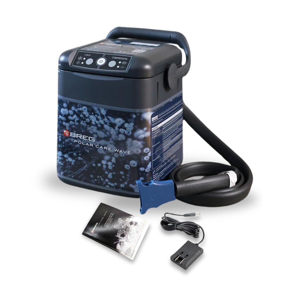 Breg Polar Care Wave cold therapy compression device cooler with accessories from Supply Cold Therapy