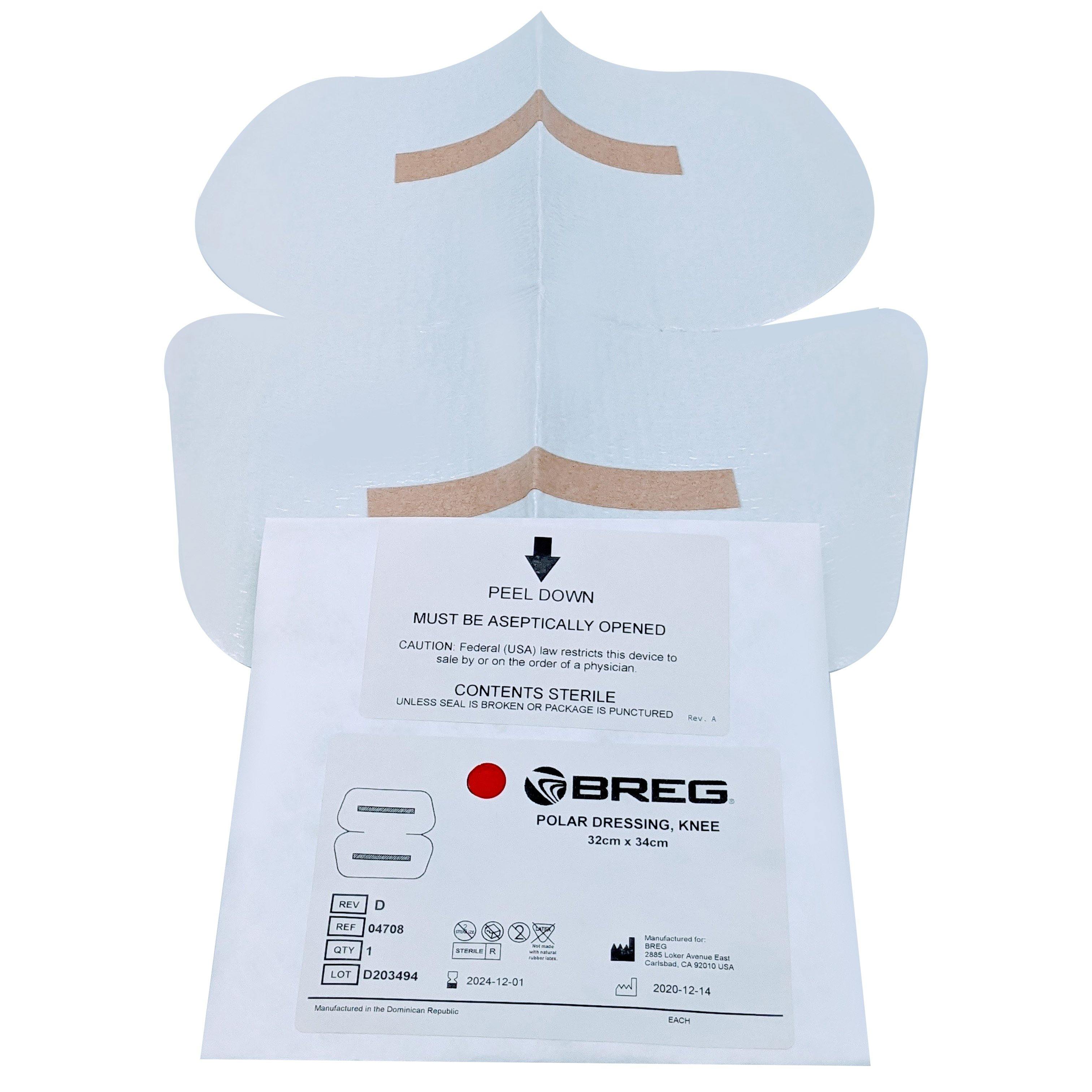 BregĀ® Polar Care Cube & Glacier Sterile Dressings - 04708 BregĀ® Polar Care Cube & Glacier Sterile Dressings - Sterile Hip & Knee Polar Dressing 04708 by Supply Physical Therapy Accessories, Breg, Breg Accessories, Cube, Cube Accessories, Glacier, Glacier Accessories, Replacement, Sterile, Wraps