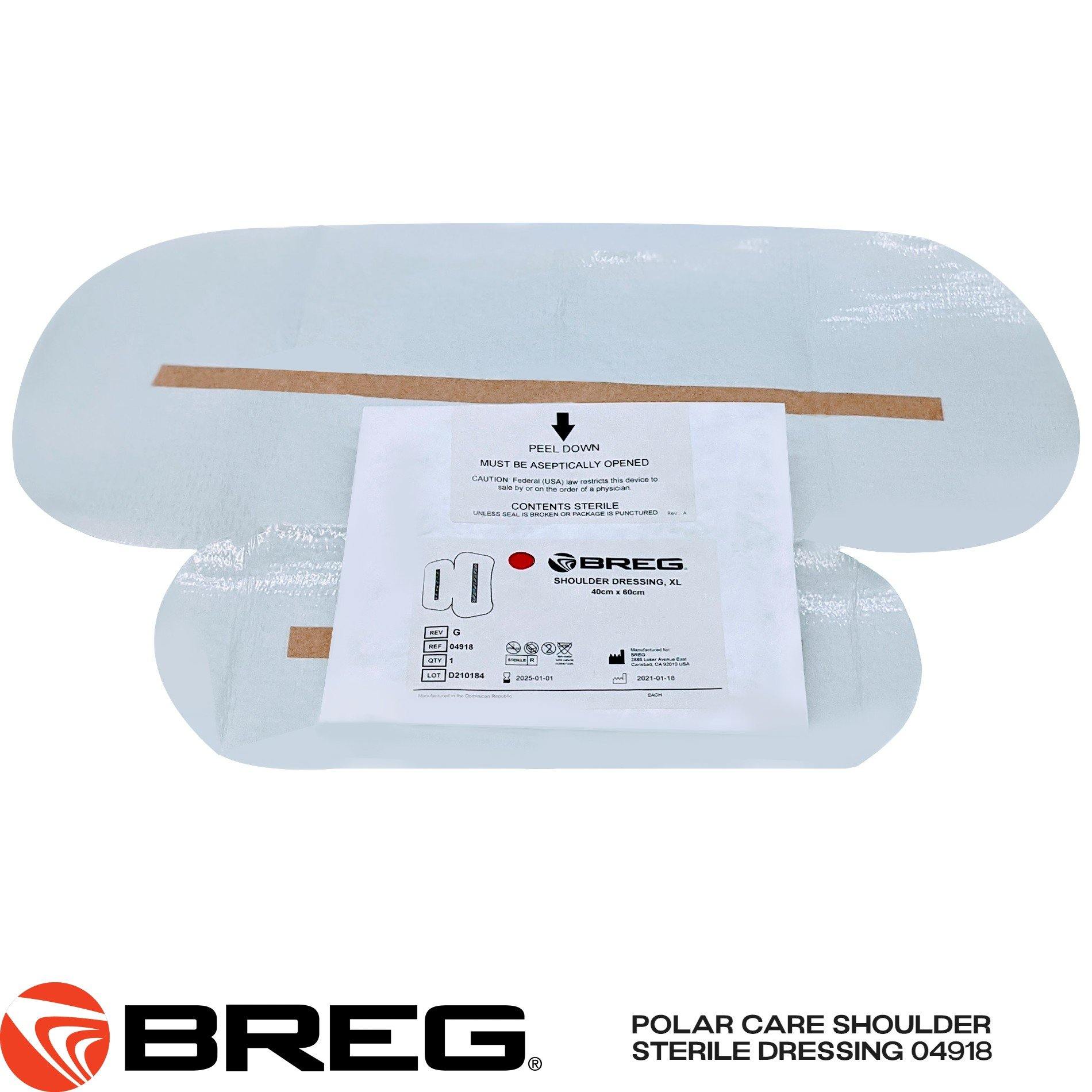 BregĀ® Polar Care Cube & Glacier Sterile Dressings - 02344 BregĀ® Polar Care Cube & Glacier Sterile Dressings - Sterile Multi-Use XL Polar Dressing 02344 by Supply Physical Therapy Accessories, Breg, Breg Accessories, Cube, Cube Accessories, Glacier, Glacier Accessories, Replacement, Sterile, Wraps