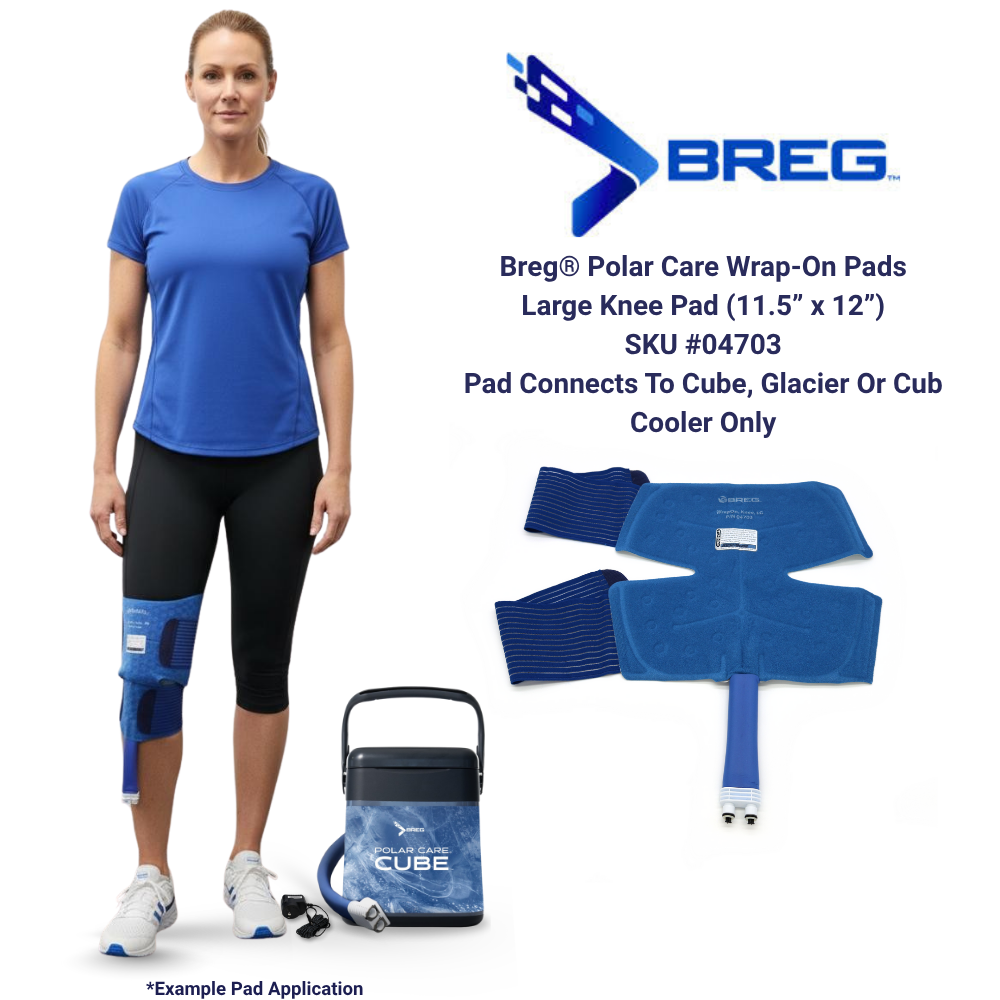 Breg® Polar Care Cube System w/ Wrap-On Pads - 10701 Breg® Polar Care Cube System w/ Wrap-On Pads - Polar Care Cube-Cooler Only No Pad by Supply Physical Therapy Breg, Cold Therapy Units, Combos, Cube