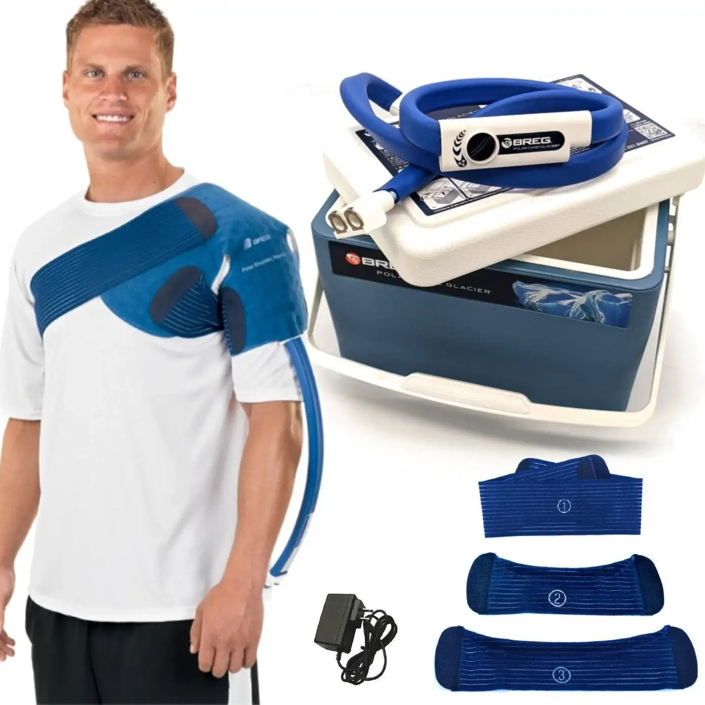 breg-r-polar-care-glacier-system-and-wrap-on-pad-breg-product-tags-supplycoldtherapy-com-3 - Omni Ice