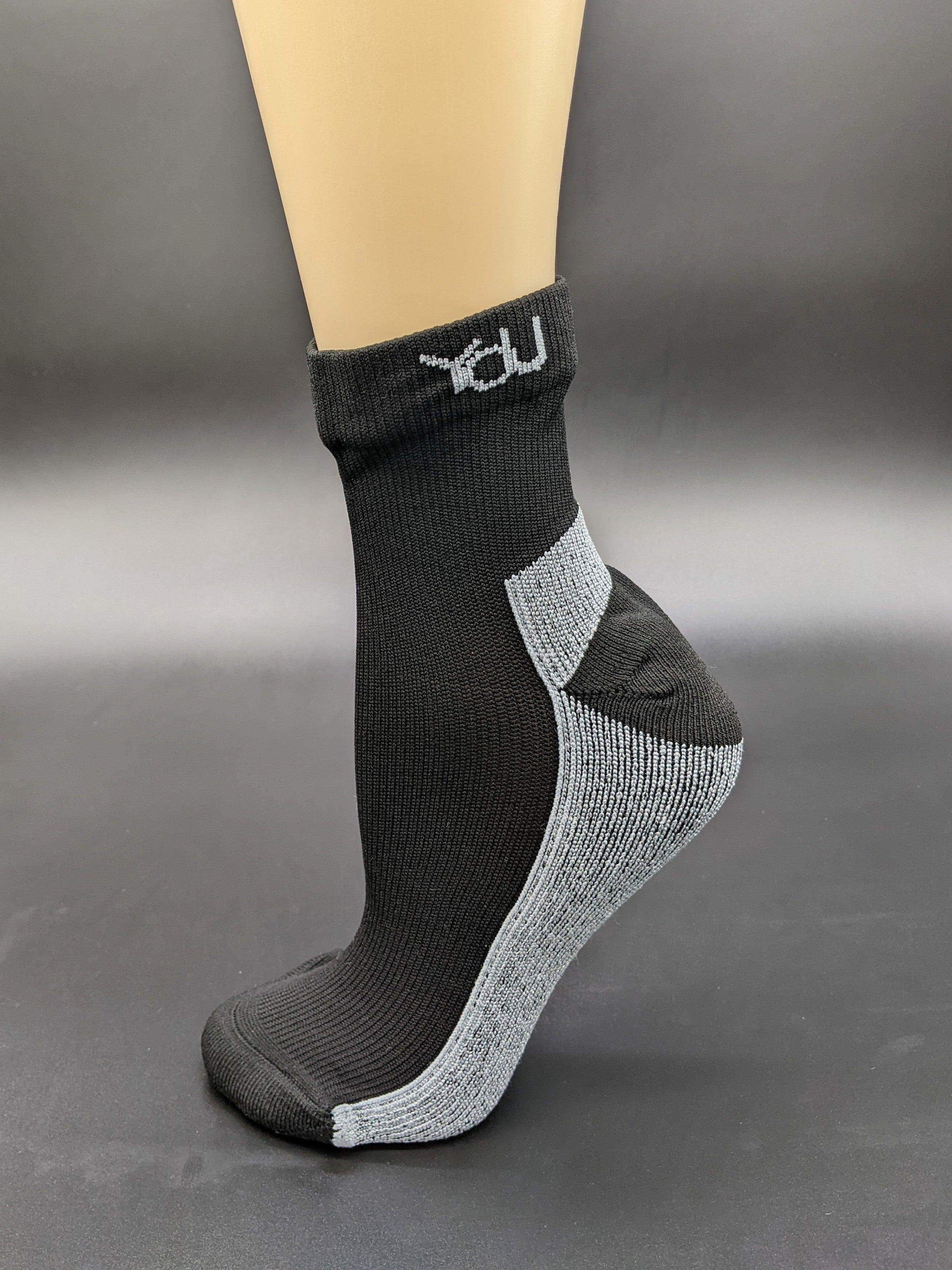 Cushioned Compression Socks - Quarter Cut - Supply DME