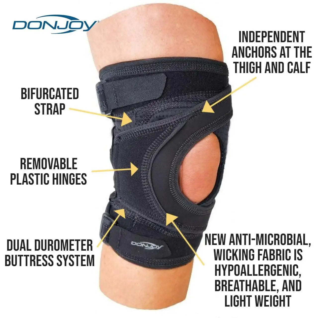 DonJoy® Tru-Pull Lite Knee Brace - Supply DME