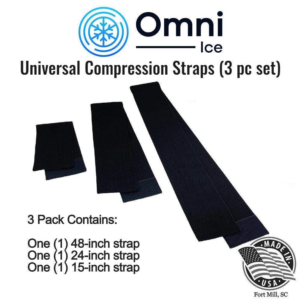 Universal Cold Therapy Velcro Straps (3 Pack) by Omni Ice™ - Supply DME