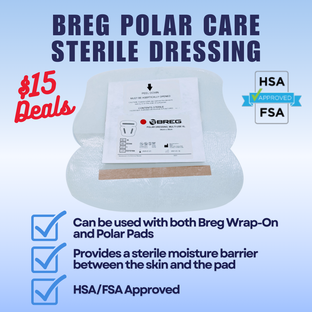 $17 Deals - Breg® Polar Care Cube & Glacier Sterile Dressings