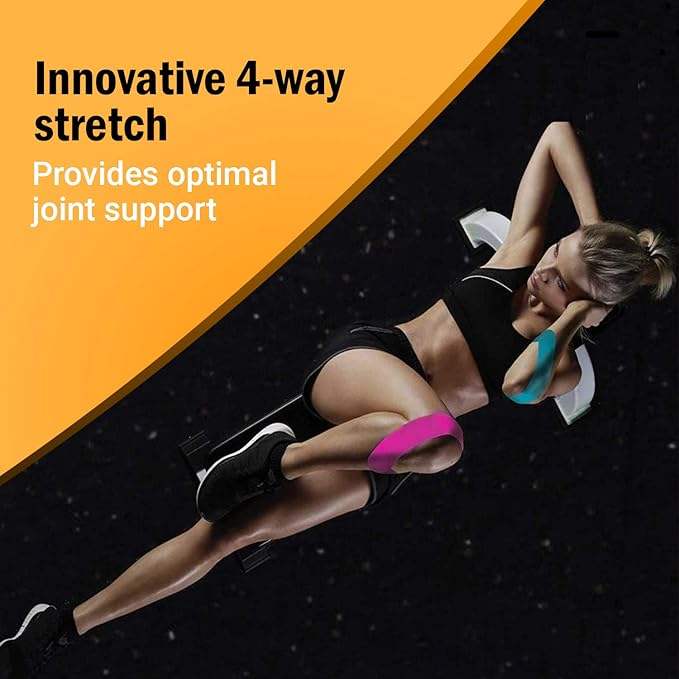 XFlex K-Tape Waterproof Uncut Roll – Physio Tape 4 Way Stretch – Kinesiology Tape Pro 2 inch x 16 ft - Supply DME