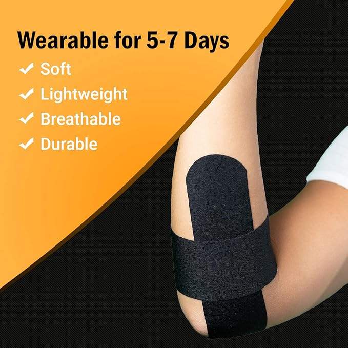 XFlex K-Tape Waterproof Uncut Roll – Physio Tape 4 Way Stretch – Kinesiology Tape Pro 2 inch x 16 ft - Supply DME