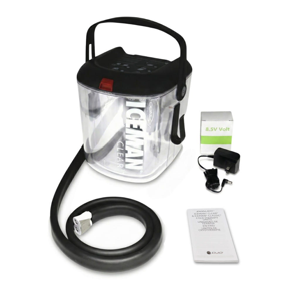 Donjoy® Iceman Clear3 w/ Wrap-On Pads