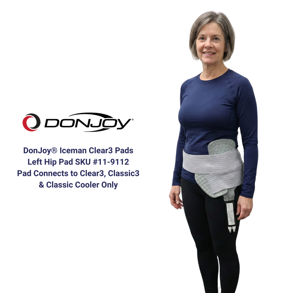 Donjoy® Iceman Clear3 w/ Wrap-On Pads