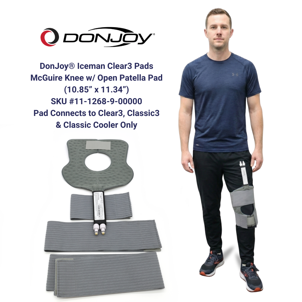 Donjoy® Iceman Clear3 Wrap-On Replacement Pads