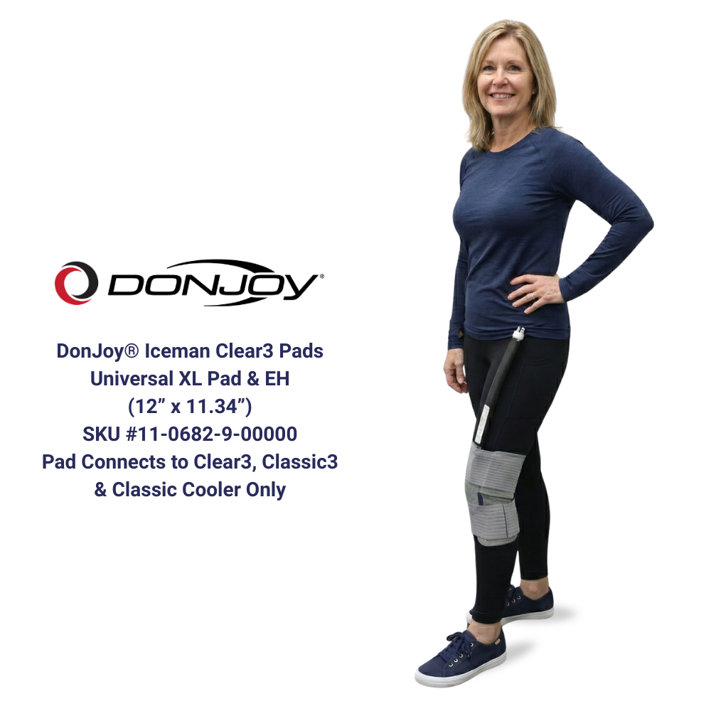 Donjoy® Iceman Clear3 w/ Wrap-On Pads