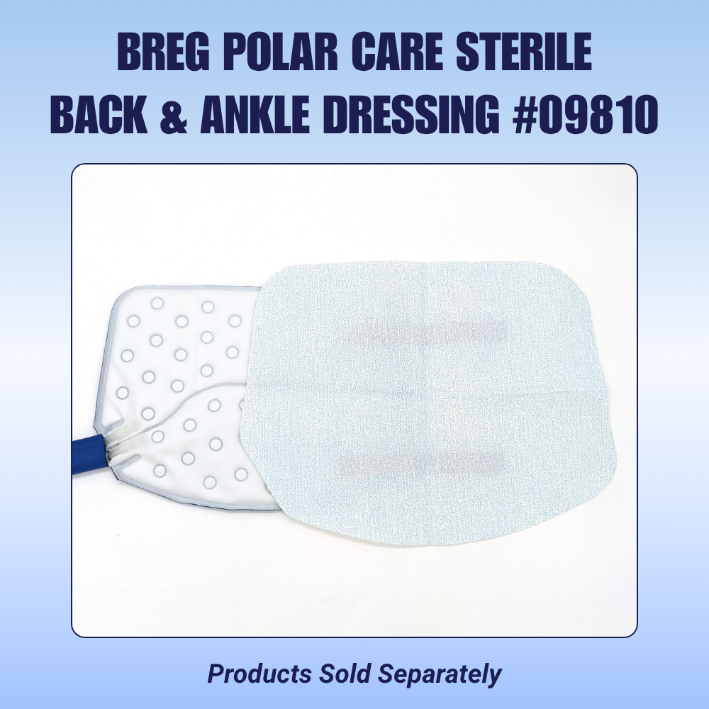 Breg Polar Care sterile back and ankle dressing pad for cold therapy devices