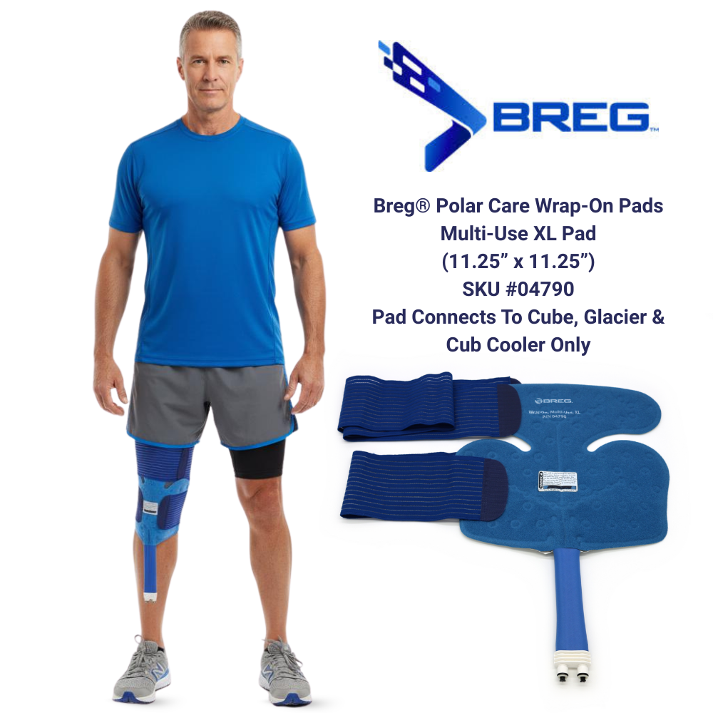 Breg Polar Care XL cold therapy pad for knee, multi-use wrap, Supply Cold Therapy