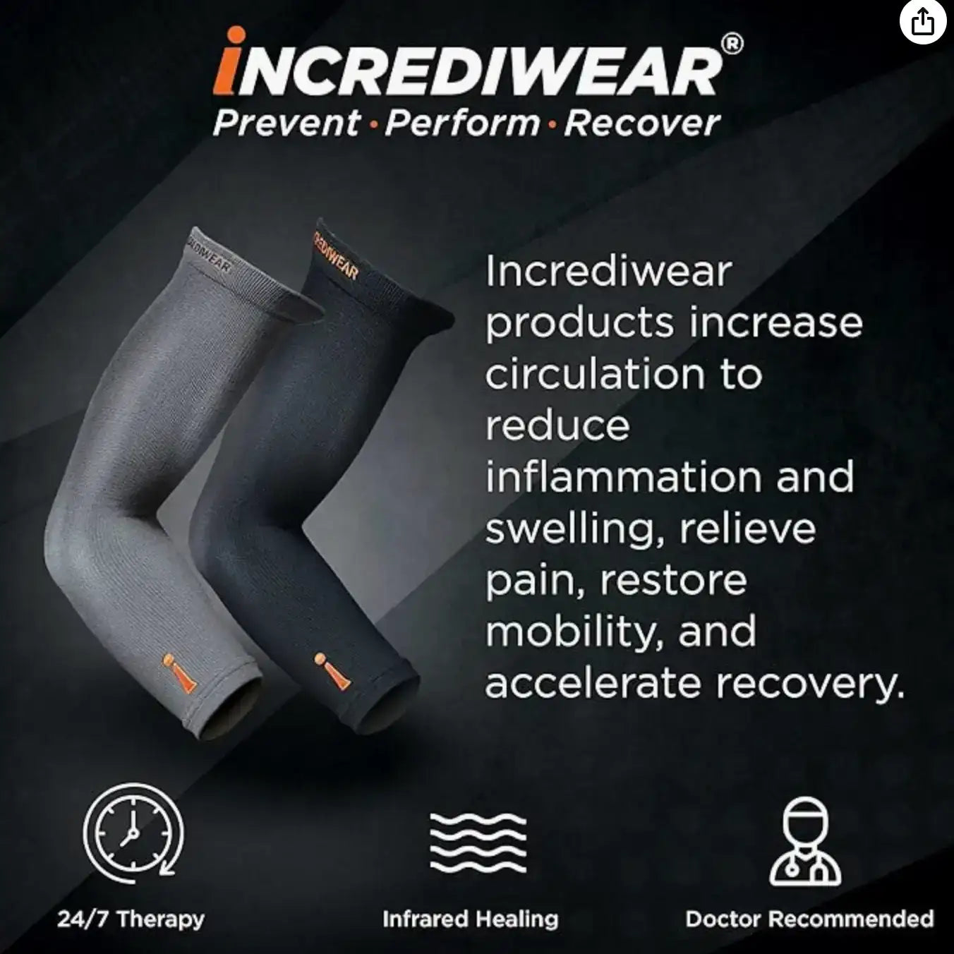 Incrediwear_Arm_Sleeve - Omni Ice