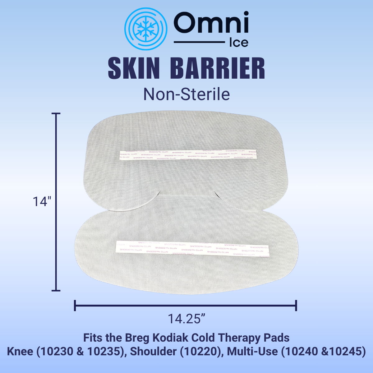 Cold Therapy Skin Barriers For Breg Polar Care Kodiak Intelli-Flo