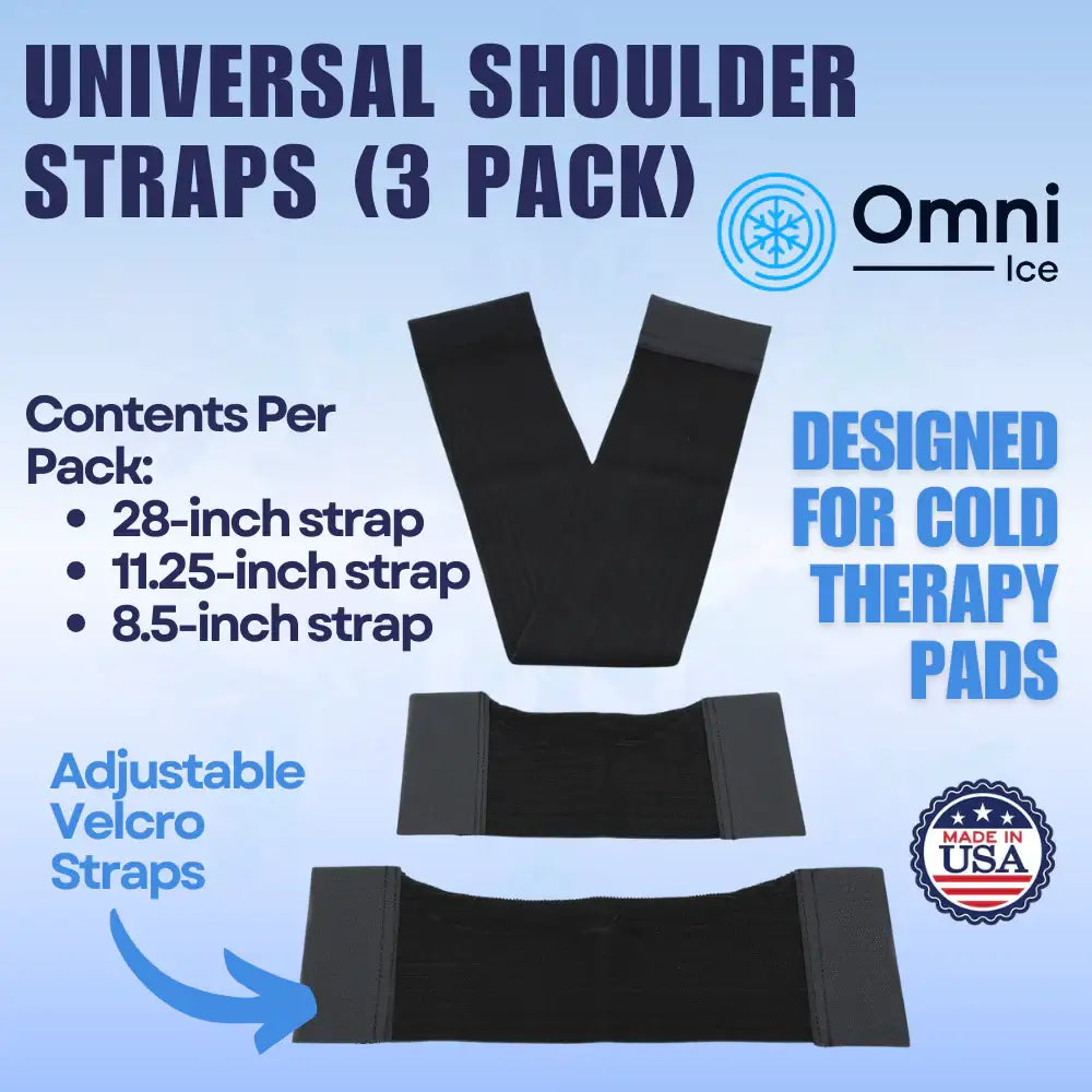 Universal Shoulder Replacement Straps (3 pcs) by Omni Ice™ - Supply DME