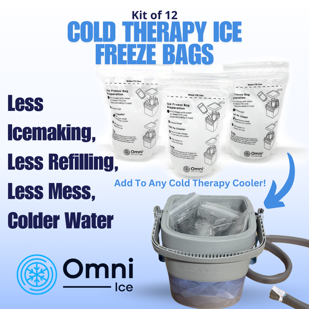 $15 Deals - Ice Freeze Bags (Kit of 12) by Omni Ice™ by Supply Cold Therapy at Omni Ice