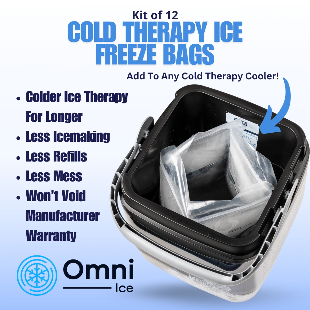 $15 Deals - Ice Freeze Bags (Kit of 12) by Omni Ice™ by Supply Cold Therapy at Omni Ice