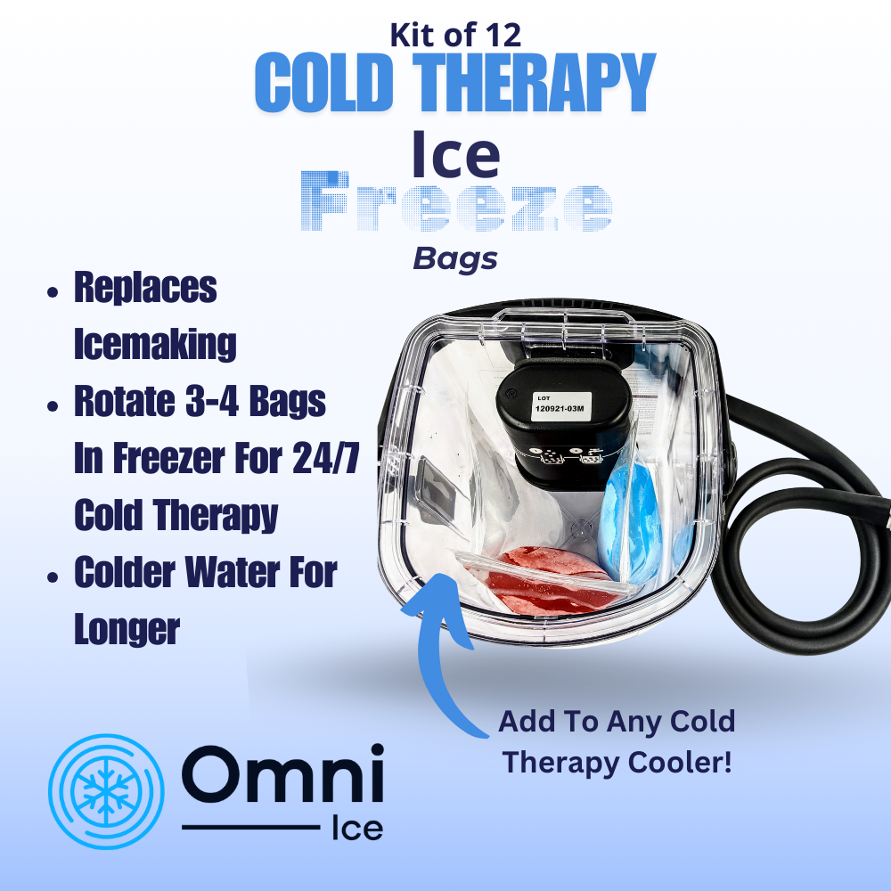 $15 Deals - Ice Freeze Bags (Kit of 12) by Omni Ice™ by Supply Cold Therapy at Omni Ice