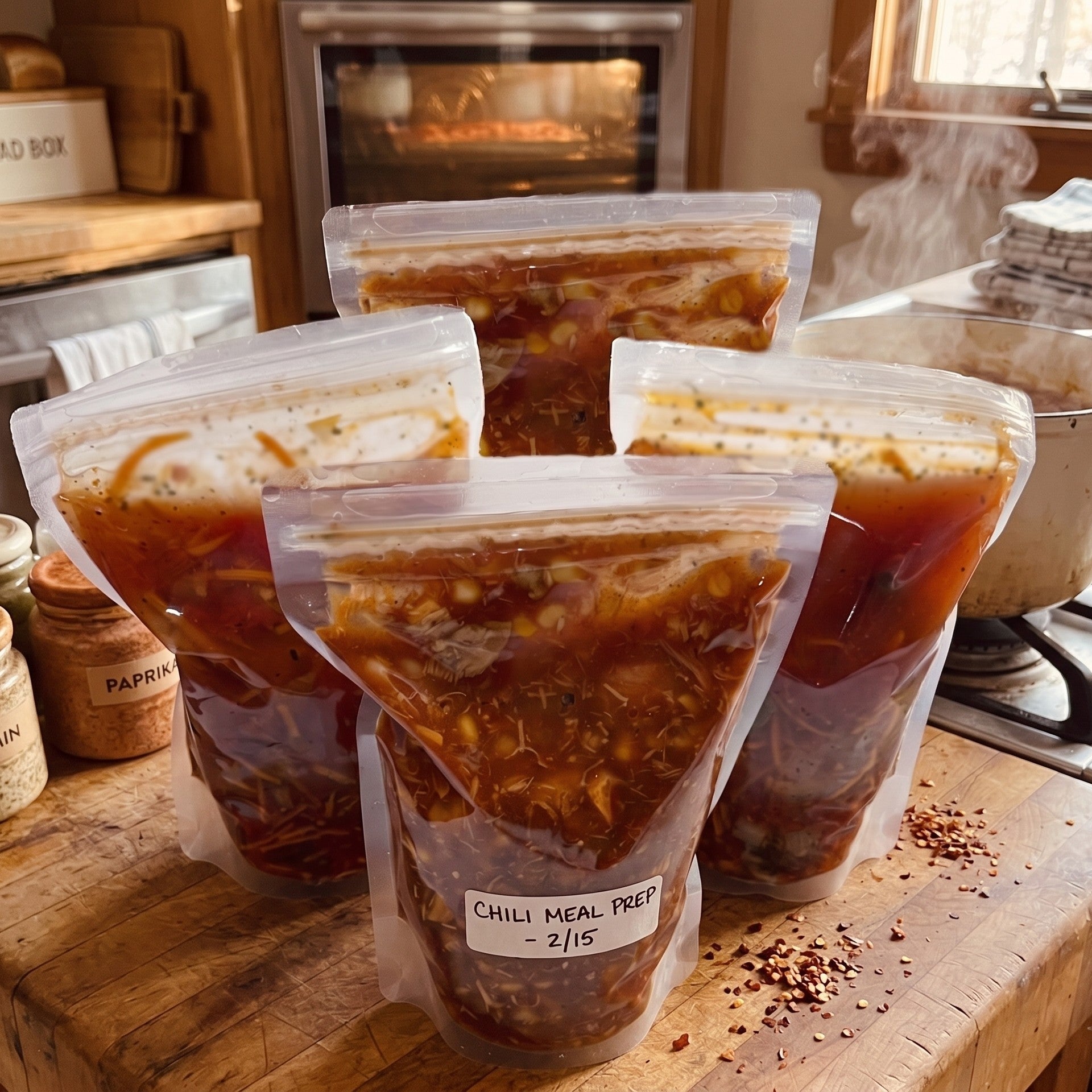 22oz Freeze & Reheat Meal-Prep Bags by Omni Ice™
