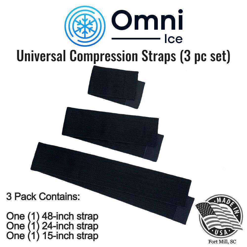 Universal Cold Therapy Velcro Straps (3 Pack) by Omni Ice™ - Supply DME