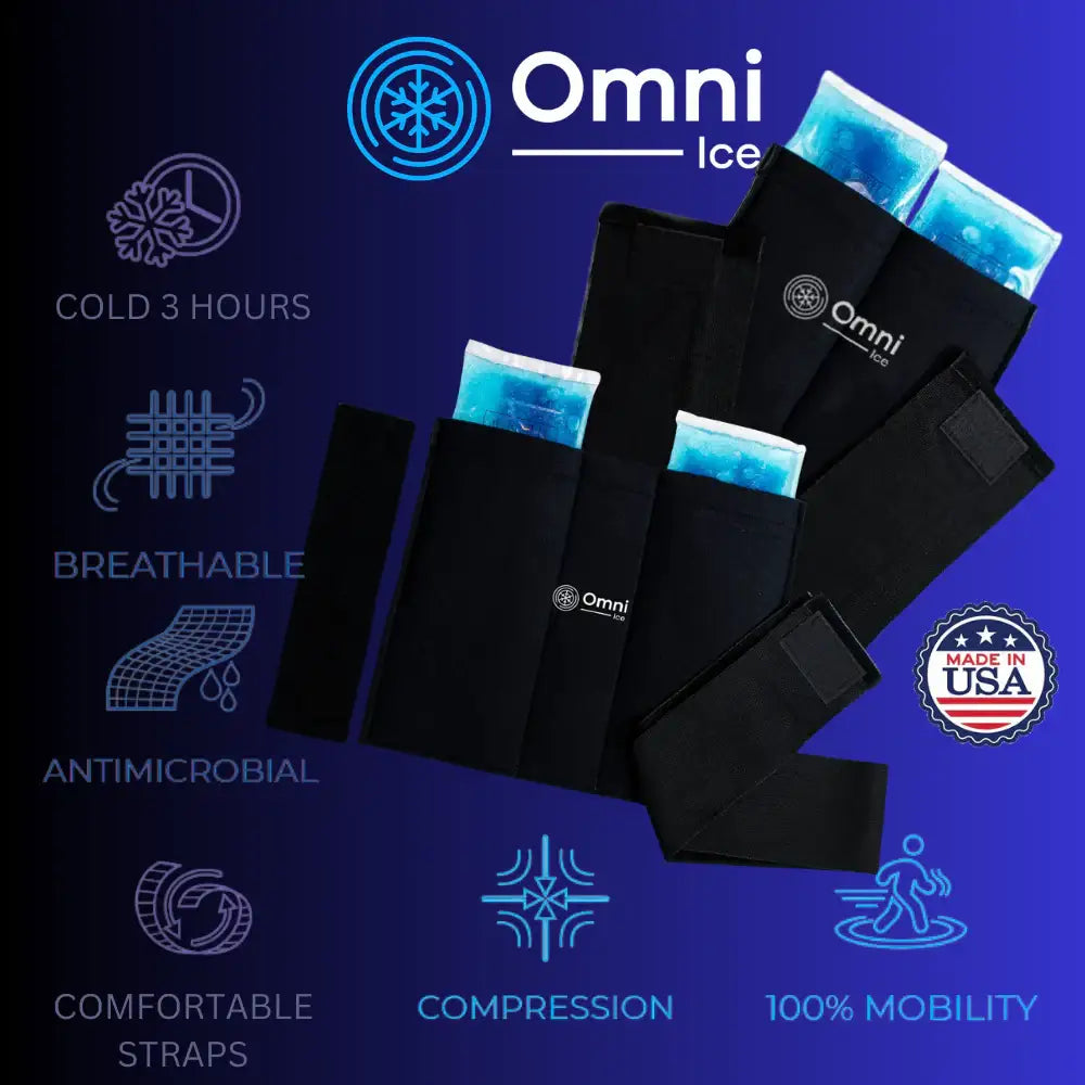 Omni Ice™ Ultimate Cold + Compression Gel Wraps - Supply DME